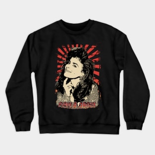 Paula Abdul 80s Retro Vintage Aesthetic Crewneck Sweatshirt